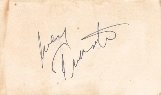 JOEY TRAVOLTA Signed 3X5 Index Card Actor/Producer/Da Vinci's War COA