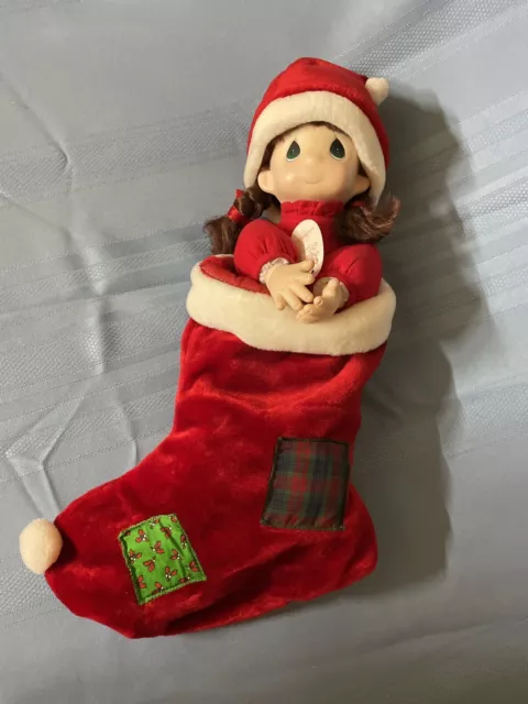 precious moments christmas stocking doll Nicole