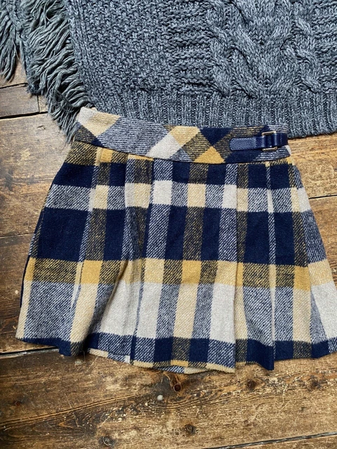 Girls bundle age 3-4 years Next Gap TU knit poncho tartan skirt jeans 3