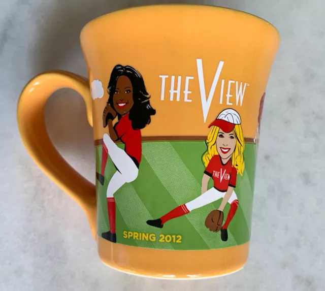The View Spring 2012 Coffee Mug 16 oz Barbara Walters, Whoopi, Star Jones, Behar