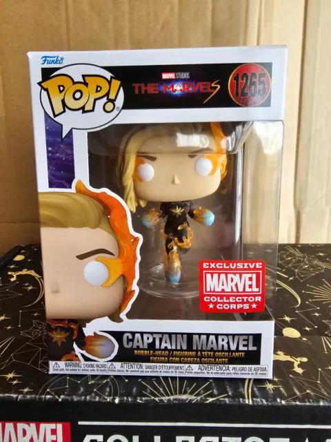 Funko Pop Vinyl - Marvel #1265 Captain Marvel (binär) - Neu - Sammlerkorps exkl.