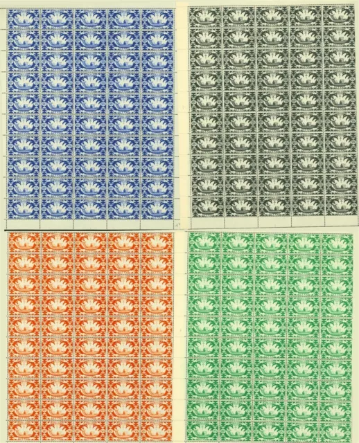 Oceania French Colony 1942- MNH. Yvert Nr.: 155/168. Sheet of 50(EB) AR1-01158 2
