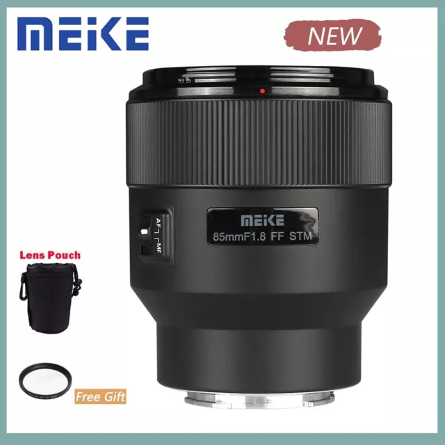 Meike 85mm F1.8 STM E-Mount Full Frame Large Aperture Auto Focus Lens for Sony E