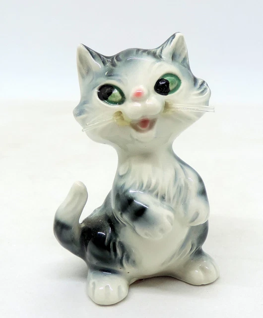 VINTAGE GOEBEL WEST Germany Tabby Cat/Kitten Figurine 235A 19.99