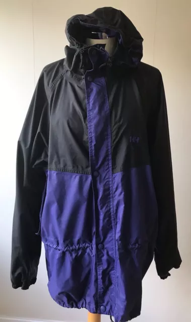 Helly Hansen Jacket Packable Waterproof Breathable Mesh Full Zip Sz LARGE