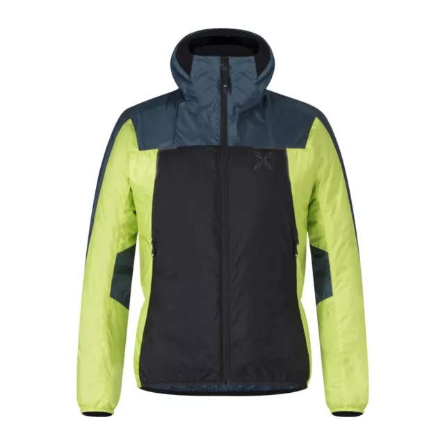 Montura Skisky 2.0 Jacket Negro Verde Lima Ski Chaqueta Forrada 2l 15k Esquí Alp