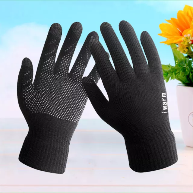 Mobile Phone Gloves Windproof Gloves Mens Touch Screen Gloves 3