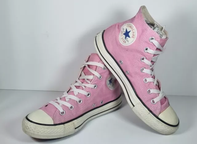 Scarpe da ginnastica alte Baby Converse All Star rosa | Regno Unito 6