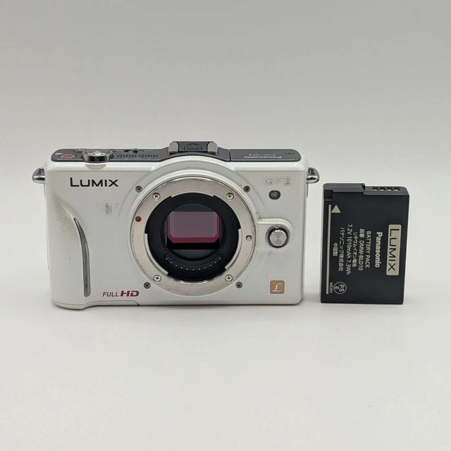 PANASONIC LUMIX DMC-GF2 Shell White $239.20 - PicClick CA