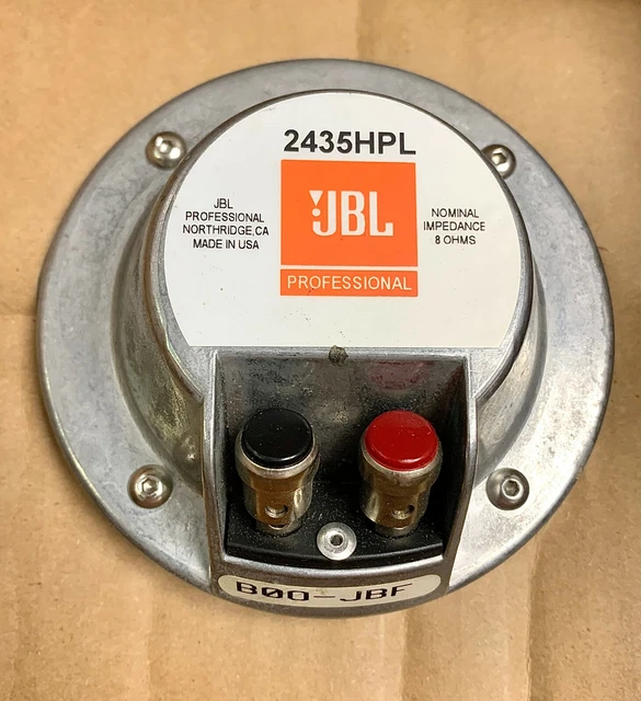 ORIGINAL JBL 2435HPL Compression Driver with Beryllium Diaphragm