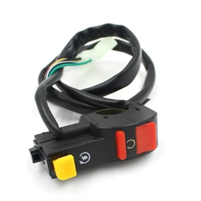 Bouton d'arrêt de démarrage électrique Antidémarreur Moto Dirt ATV Quad Bike 3