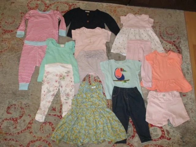 *Large Bundle Of Baby Girls Clothes Age 9-12 Months Next