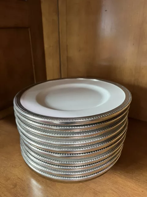 Tuscan Vintage Pewter - Arte Italica Salad/Desert Plates