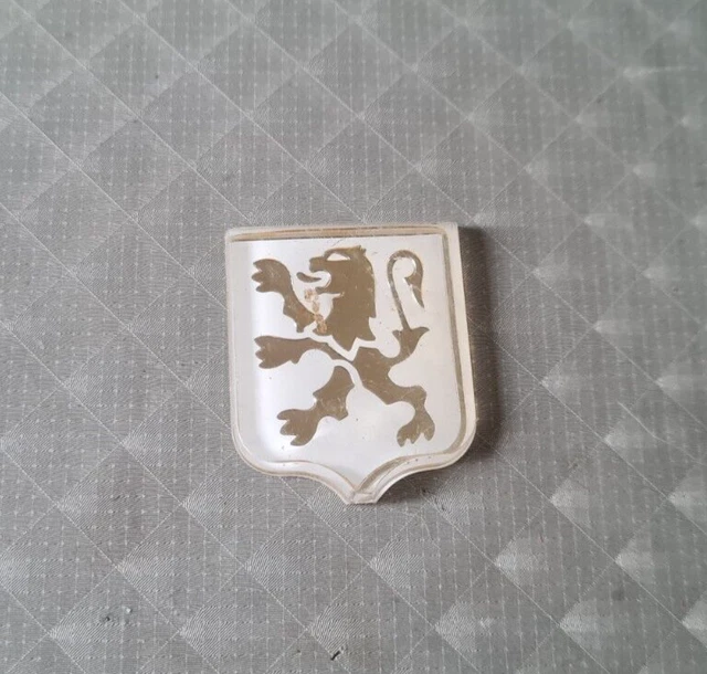 EMBLÈME ORRNEMENT LOGO Blason Écrit Plastique Fiat 127 Diesel CL Côté