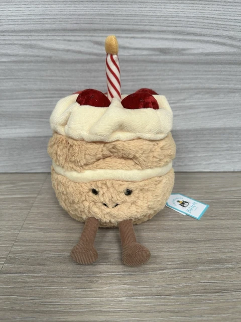 JELLYCAT AMUSEABLES BIRTHDAY Cake Brand New With Tag Genuine £29.99 ...