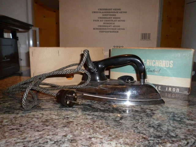 Fer à Repasser Ancien Morphy Richards Senior – Années 80 – Léger – Fonctionnel