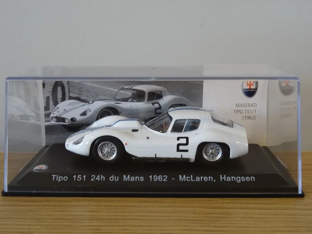 PINKO PI098 Masstab: 1/43 | MASERATI 151/3 N 2 LE MANS 1963 RED