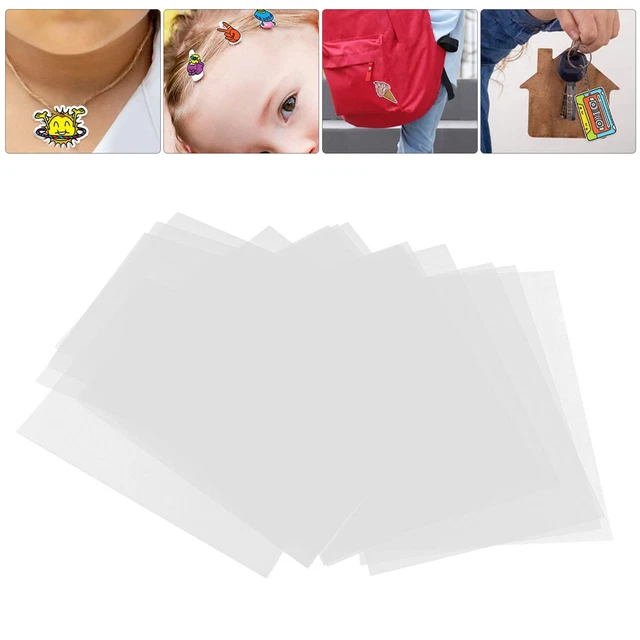 Paper Strink SHRINK PLASTIC SHEET Kit Shrinky Dink Paper Sheets Transparent Shrink ...