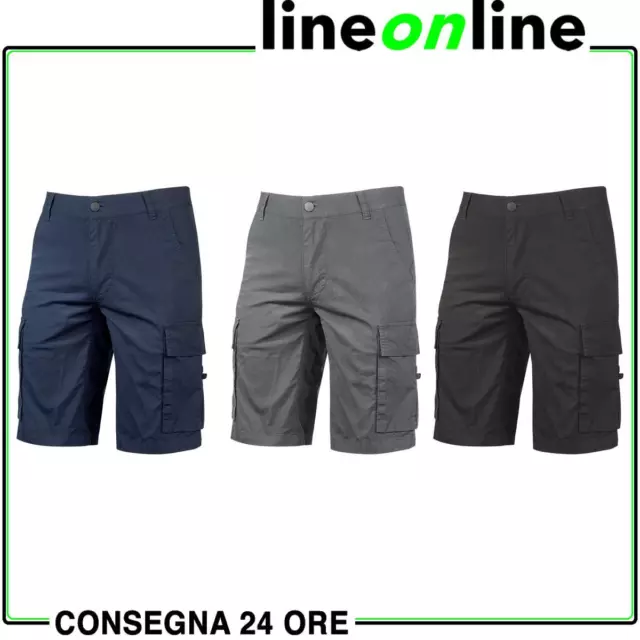 Pantaloni corti da lavoro U-Power Summer  Slim Fit multitasche EXTRA COMFORT