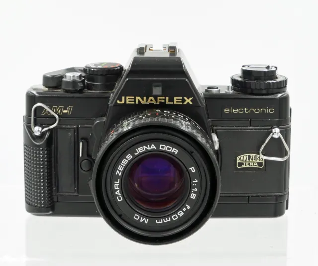 Jenaflex AM-1 Electronic with 50mm f/1.8 lens & 35-70mm zoom lens for repair