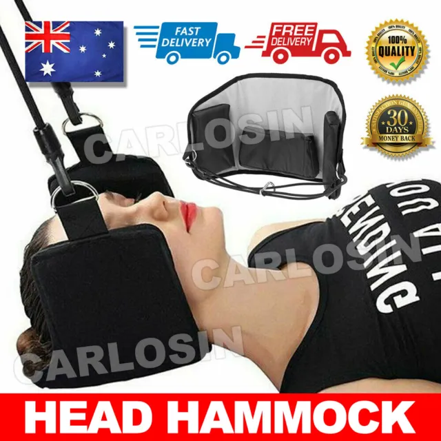 2024 Head Hammock for Neck Pain Relief Cervical Traction Massager Tools NEW