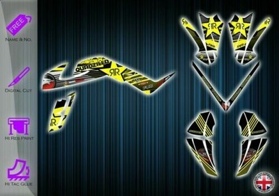 Autocollant Kit Graphique Triton Apache Rlx 320/450 Stickers Triton 450 