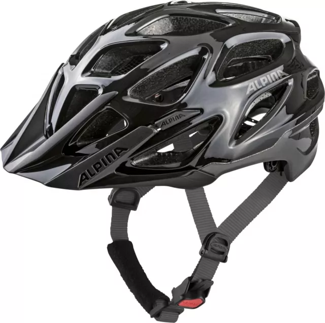 Alpina Thunder 3.0 Fahrradhelm Radhelm Bike Helm black anthracite