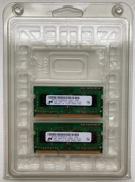 2gb 1rx8 Pc3 10600u 9 10 B1 RAM MICRON MT8JSF25664HZ-1G4D1 1049 2GB 1RX8 PC3-10600S-9-10-B1 (2