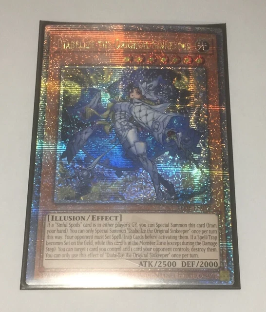 YU-GI-OH! Karte – Diabellze The Original Sinkeeper, Secret Rare, 1. Auflage