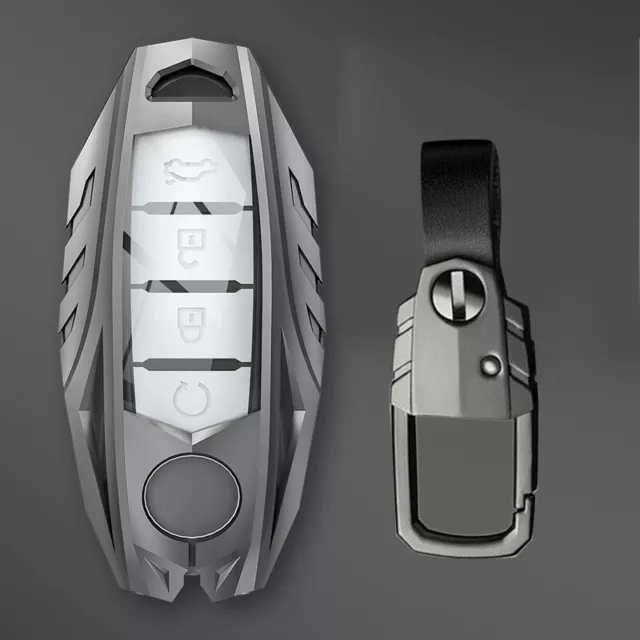 Smart Car Key Fob Case Cover Shell Fit For INFINITI Q60 Q70 Nissan Qashqai Juke