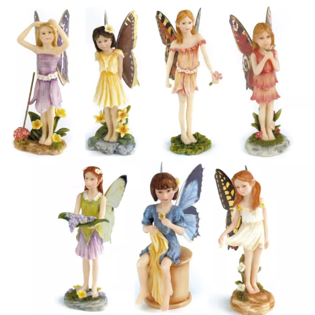 The Fairy Way Days of The Week Butterfly Fairies Figurines NEW in BOX