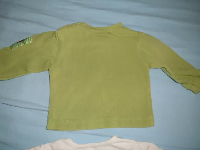 2 Baby Shirts langarm Gr.50 2