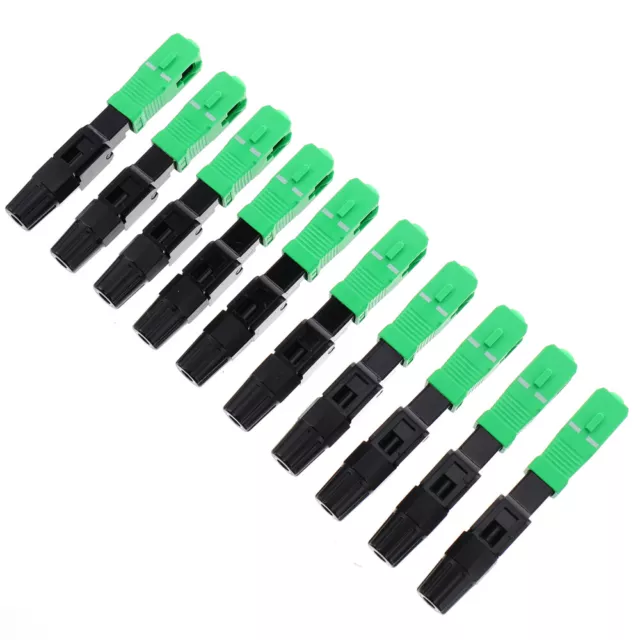 10 Pcs Connector Plastic Optic Fiber Network Management Equipment