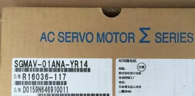 NEW YASKAWA SGMAV-01ANA-YR14 AC Servo Motor