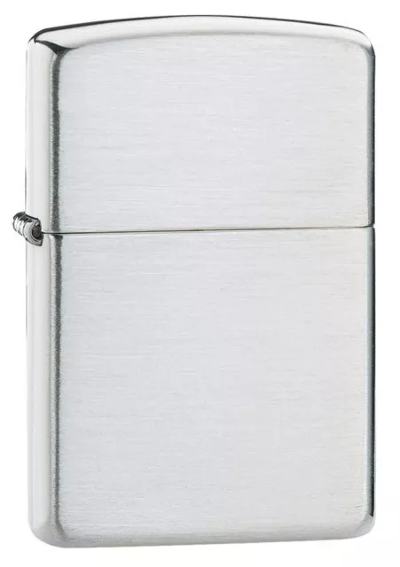 Zippo 13, Brushed Full Size Sterling Silver Lighter, NEW