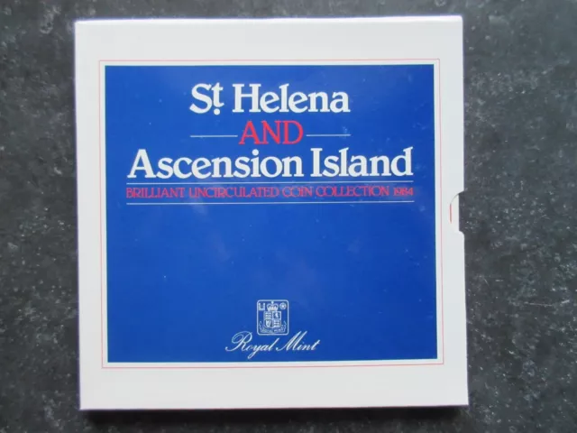 1984 St Helena & Ascension Island Brilliant Uncirculated Coin Collection