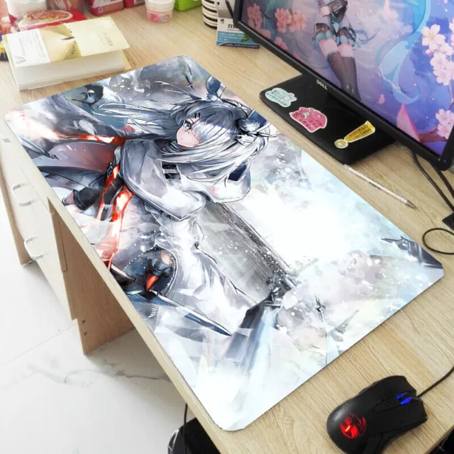 Arknights Frostnova  Anime Desk Mouse Pad Mat Large Keyboard Mat 40X90cm R6