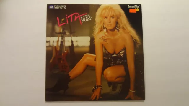 Lita by Lita Ford (LASERDISC, 1990) 10 Songs w KISS ME DEADLY, CLOSE MY EYES