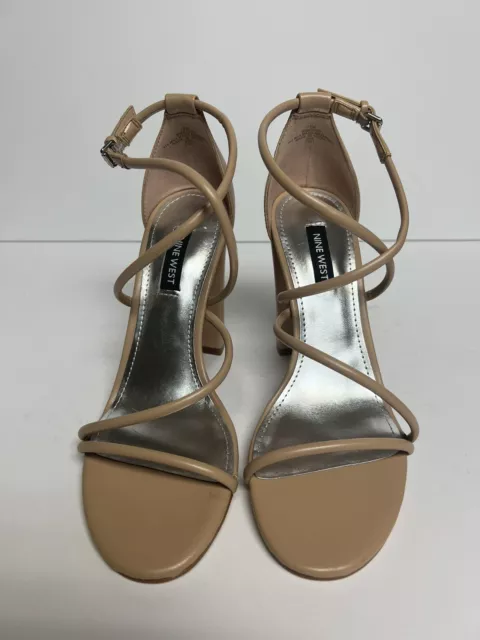 Nine West Womens Maer Sandal Natural Size 7.5 M 3