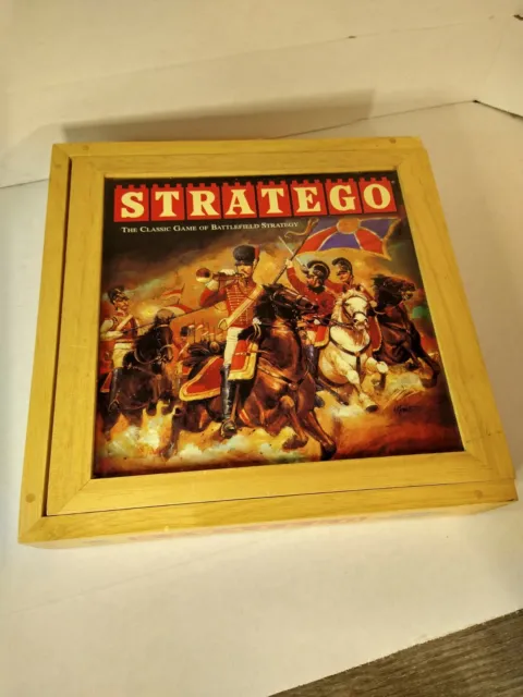 Box Only Stratego Nostalgia Games Series Milton Bradley