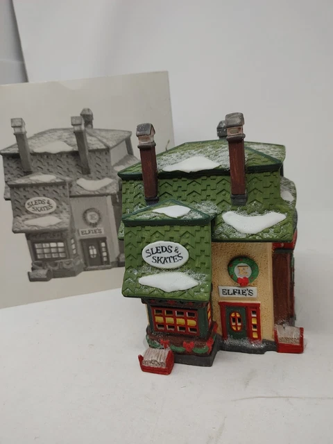 Dept 56  North Pole Series "Elfie's Sleds & Skates" 56251