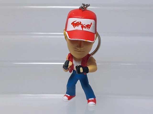 Capcom Vs. SNK Millenium Fight 2000 Terry Bogard Keychain Figure Epoch W05 2.7in