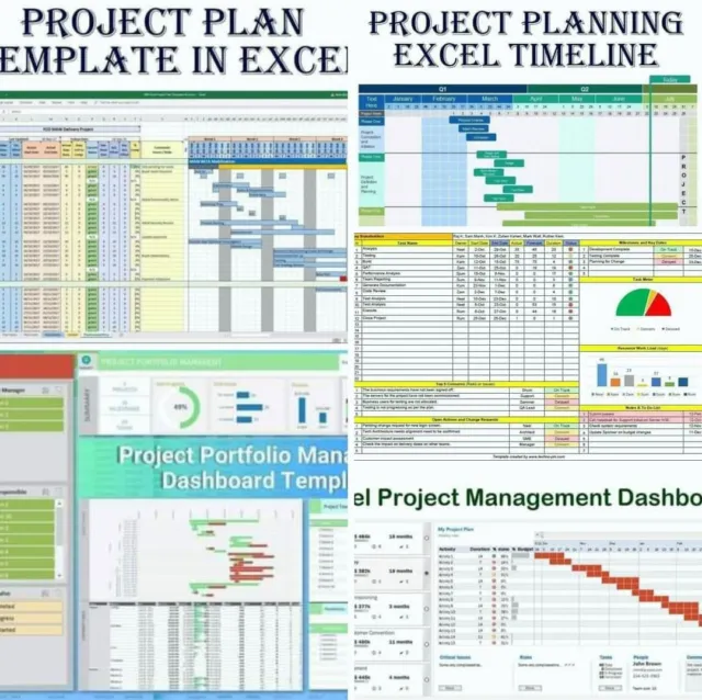 800+ Editable Templates | Business ǀ Personal ǀ Projects ǀ Tracker ǀ Chart