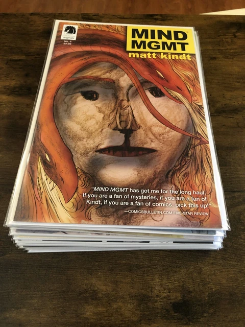 Lot of 16 Mind MGMT #3 4 5 6 7 8 9 10 11 12 13-18 Dark Horse Comics (2012-2014)