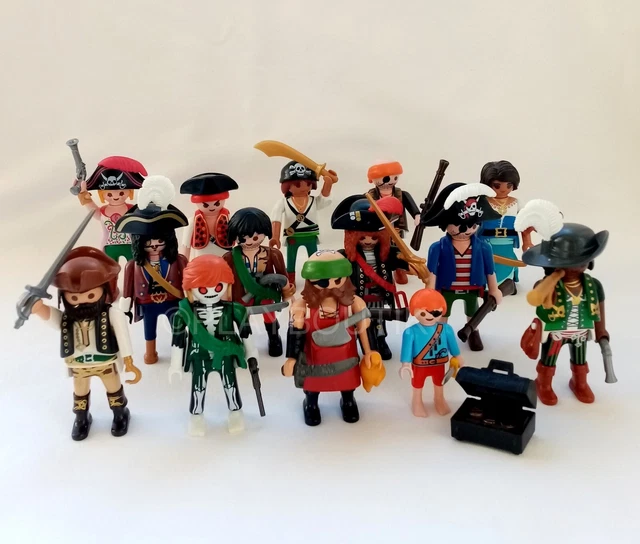 BATEAU CORSAIRE PLAYMOBIL 3174 + lot de pirates - 2001 - TBE avec boite EUR 98,90 - FR