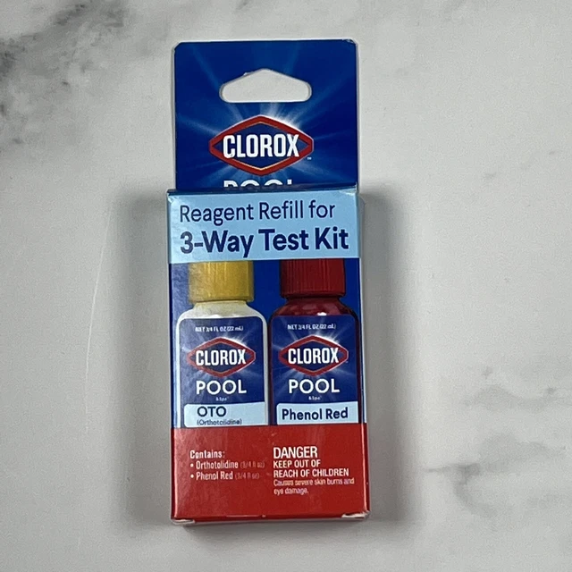 CLOROX 79000CLX Reagent refill For 3way Test Kit 9.99 PicClick