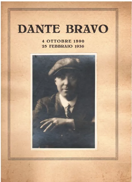 DANTE BRAVO , Brescia , fotografia , 1939