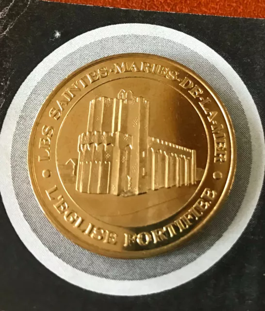 Monnaie De Paris Medaille Jeton Touristique Evm Mdp Eglise St-Marie De La Mer 06