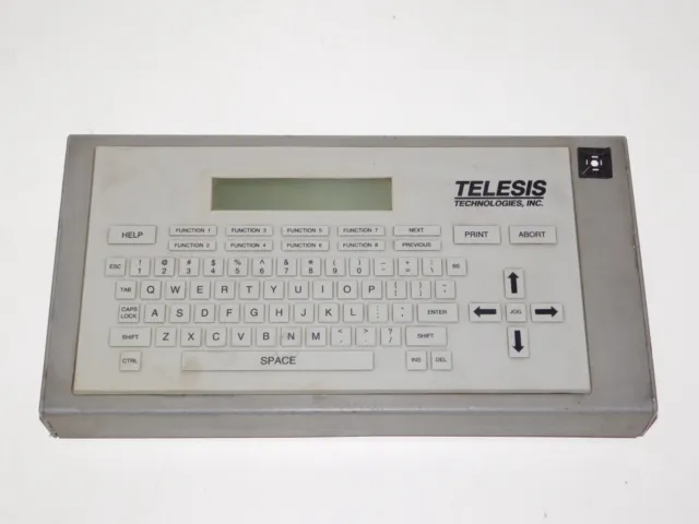 Telesis TMC400/5100 Controller LCD Display Keyboard Marking System Terminal Unit