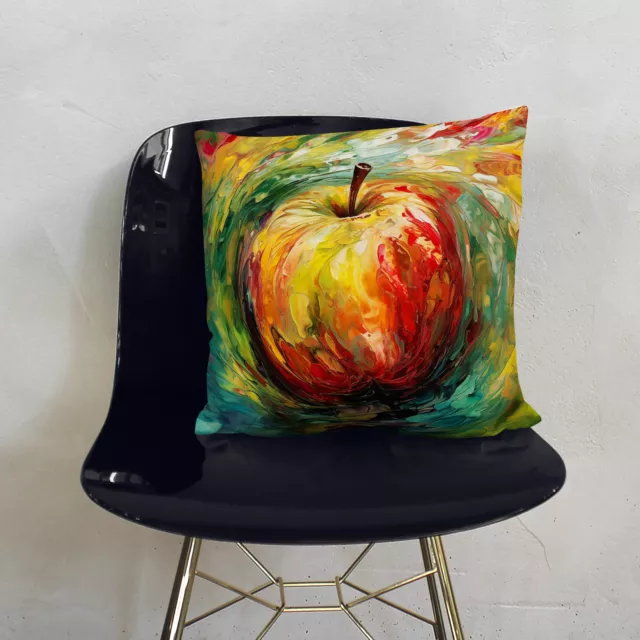 Plump Cushion Apple Expressionism Soft Scatter Throw Pillow Case Cover Filled 2